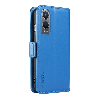YIKATU YK-003 For OnePlus Nord CE4 Lite 5G / Oppo K12x 5G (China) Case Card Holder Stand Leather Phone Cover