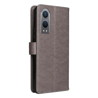 KT Imprinting Flower Series-4 For OnePlus Nord CE4 Lite 5G / Oppo K12x 5G (China) Case Cat Bee Protective Flip Leather Phone Cover