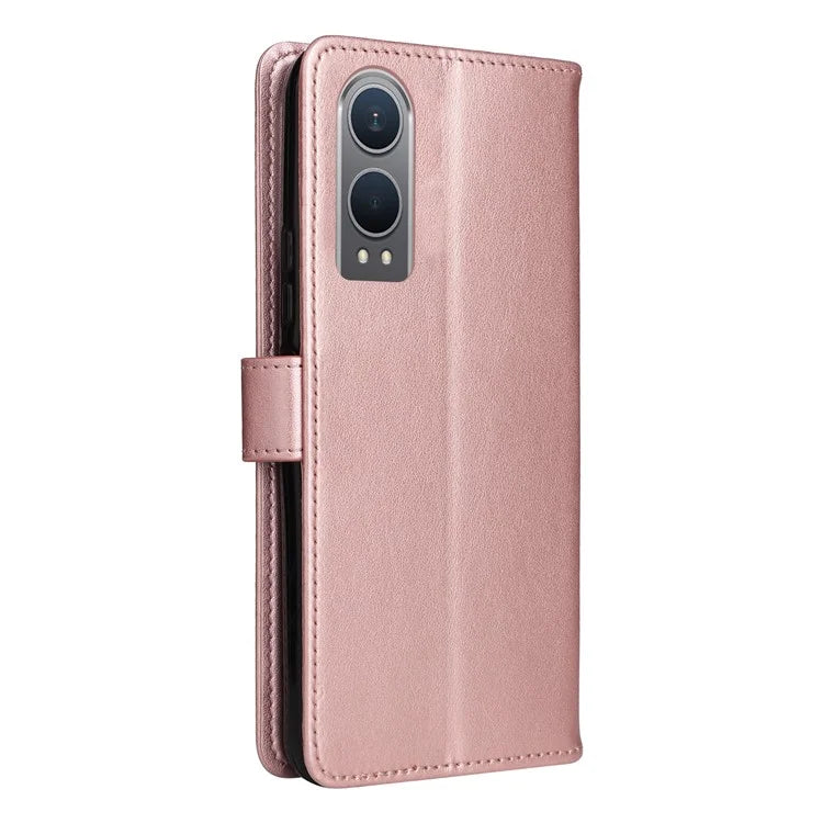 KT Imprinting Flower Series-4 For OnePlus Nord CE4 Lite 5G / Oppo K12x 5G (China) Case Cat Bee Protective Flip Leather Phone Cover