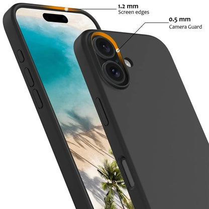 For iPhone 16 Case Compatible with MagSafe Anti-Drop Liquid Silicone Phone Cover