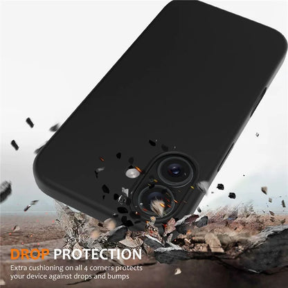 For iPhone 16 Plus Case Liquid Silicone Phone Cover Compatible with MagSafe