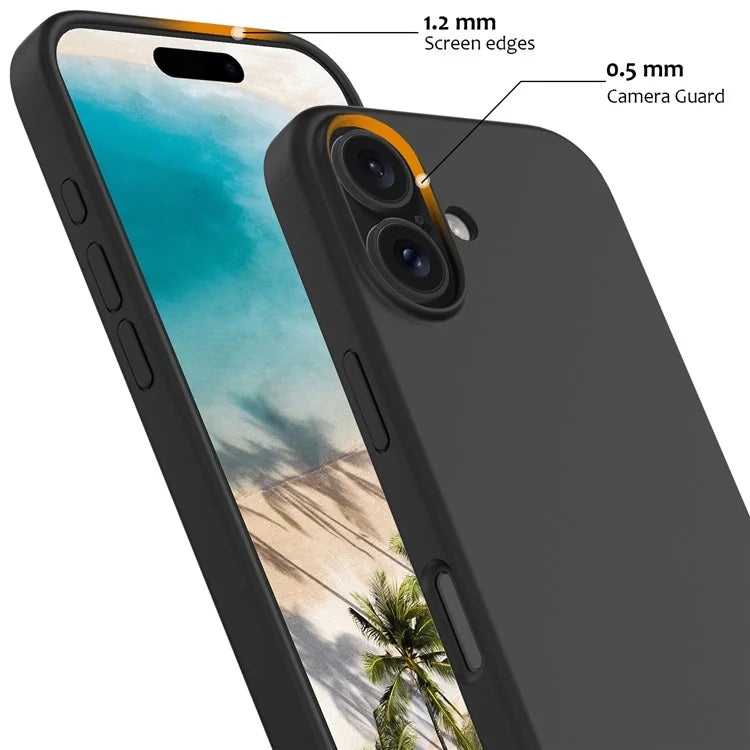 For iPhone 16 Plus Case Liquid Silicone Phone Cover Compatible with MagSafe