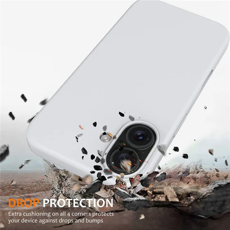 For iPhone 16 Plus Case Liquid Silicone Phone Cover Compatible with MagSafe