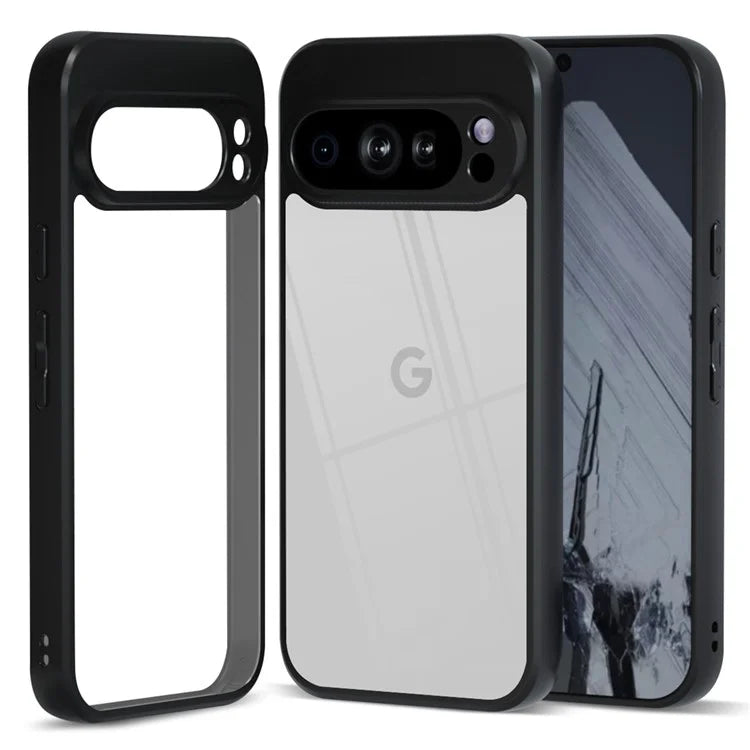 IBMRS For Google Pixel 9 Pro XL Case TPU+PC Phone Cover Shockproof Protection