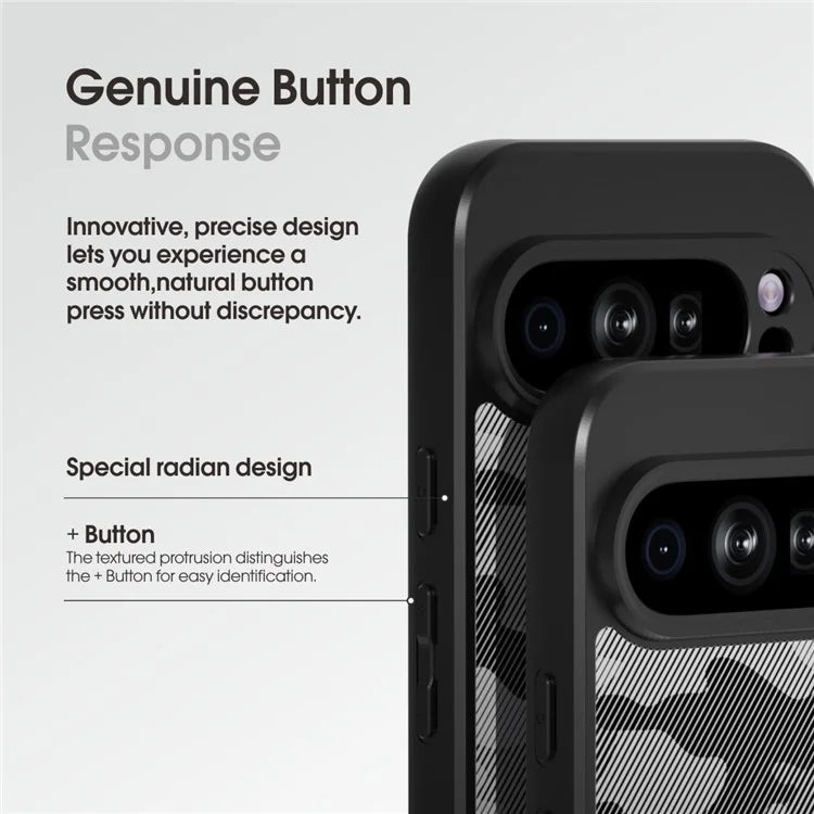 IBMRS For Google Pixel 9 Pro XL Case TPU+PC Phone Cover Shockproof Protection