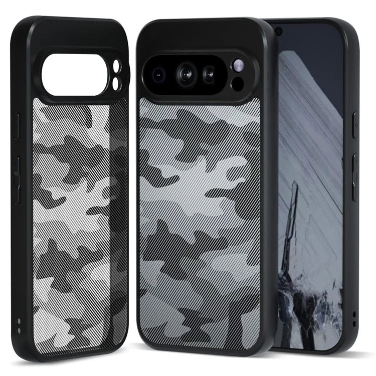 IBMRS For Google Pixel 9 Pro Case Shockproof Anti-Scratch TPU+PC Phone Cover