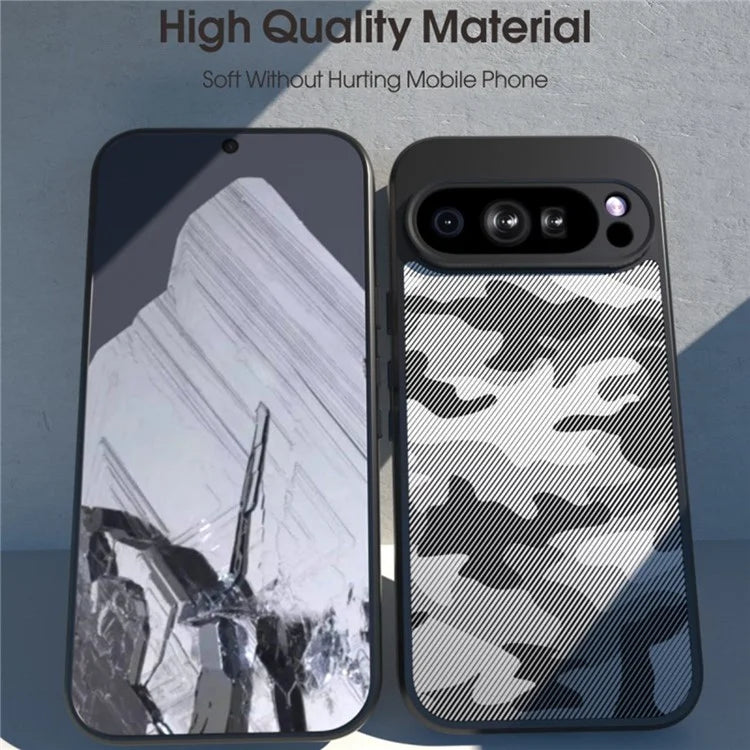 IBMRS For Google Pixel 9 Pro Case Shockproof Anti-Scratch TPU+PC Phone Cover