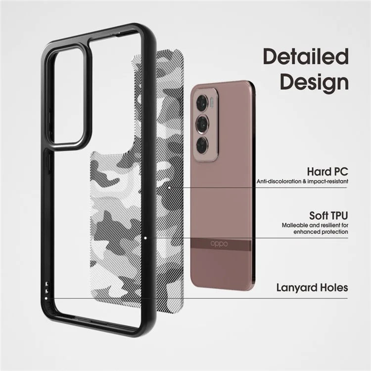 IBMRS For Oppo Reno12 5G (Global) Case TPU+PC Drop Protective Cover