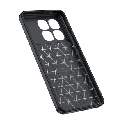 For Xiaomi Redmi K70 Ultra Case Litchi Texture TPU Flexible Phone Cover, Black