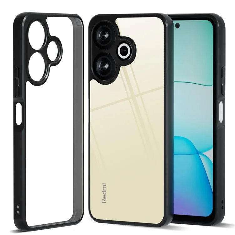 IBMRS For Xiaomi Redmi 13 5G  /  4G Case Hybrid 2 in 1 Soft TPU Hard PC Phone Cover