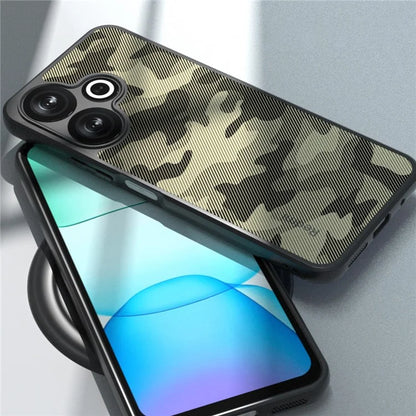 IBMRS For Xiaomi Redmi 13 5G  /  4G Case Hybrid 2 in 1 Soft TPU Hard PC Phone Cover