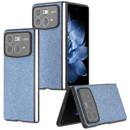 ABEEL For Xiaomi Mix Fold 4 5G Case Glitter Rhinestone Texture Leather+PC Phone Cover