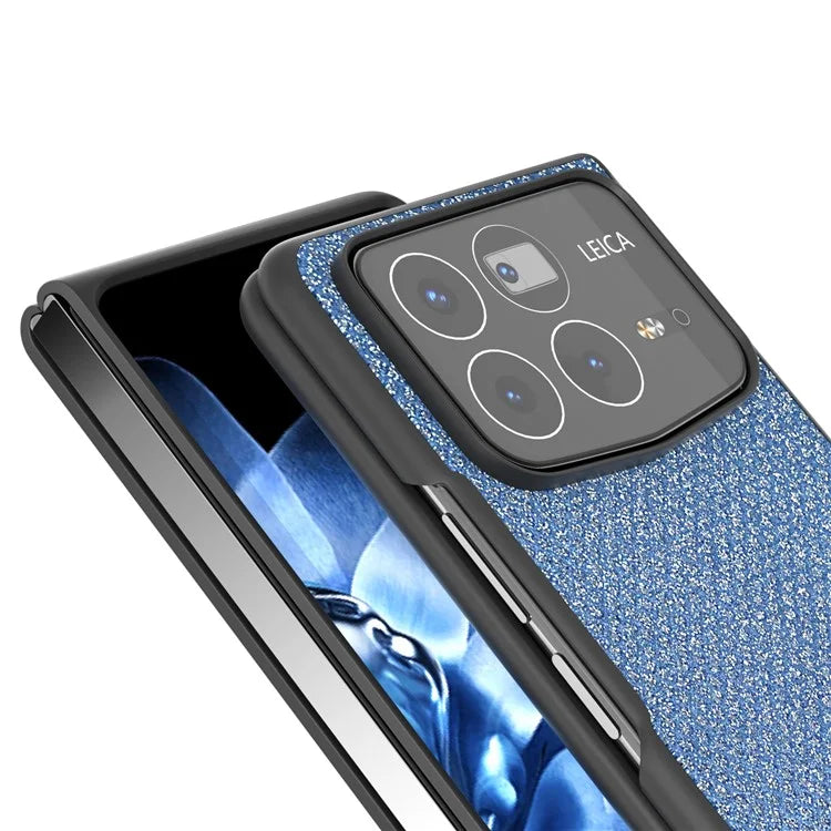 ABEEL For Xiaomi Mix Fold 4 5G Case Glitter Rhinestone Texture Leather+PC Phone Cover