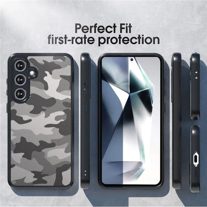 IBMRS For Samsung Galaxy S24 FE Case TPU + PC Armor Shockproof Phone Cover
