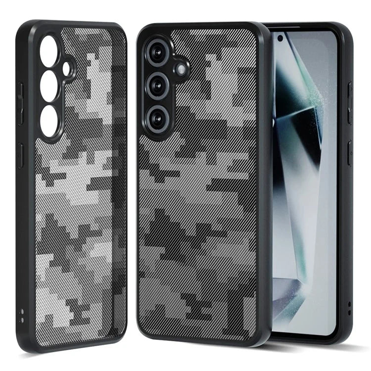IBMRS For Samsung Galaxy S24 FE Case TPU + PC Armor Shockproof Phone Cover