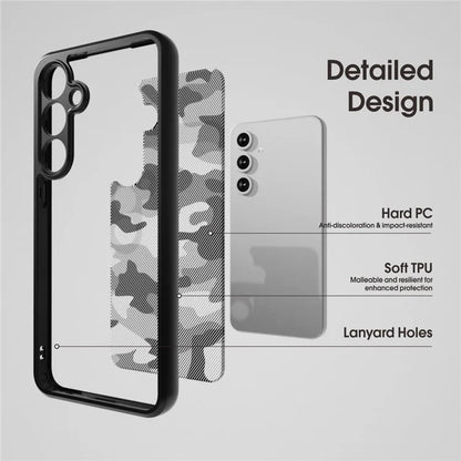 IBMRS For Samsung Galaxy S24 FE Case TPU + PC Armor Shockproof Phone Cover