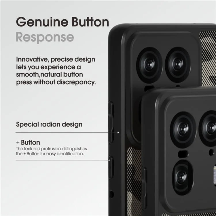 IBMRS For Motorola Moto X50 Ultra 5G / Edge 50 Ultra 5G Case TPU + PC Hybrid Design Phone Cover