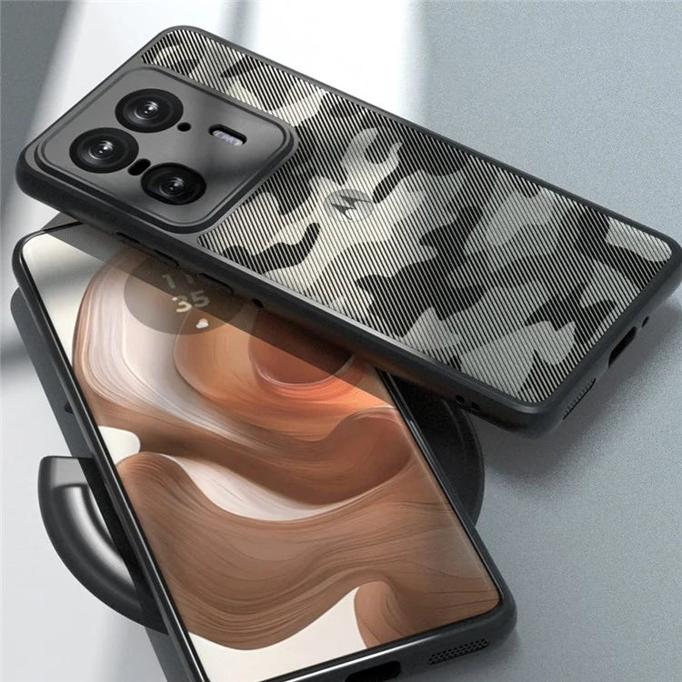 IBMRS For Motorola Moto X50 Ultra 5G / Edge 50 Ultra 5G Case TPU + PC Hybrid Design Phone Cover