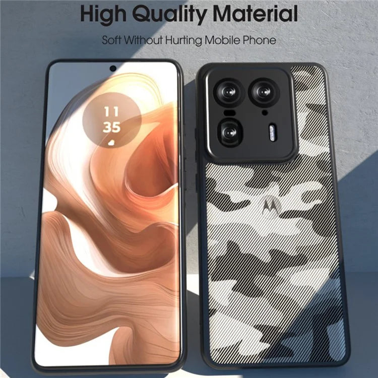 IBMRS For Motorola Moto X50 Ultra 5G / Edge 50 Ultra 5G Case TPU + PC Hybrid Design Phone Cover