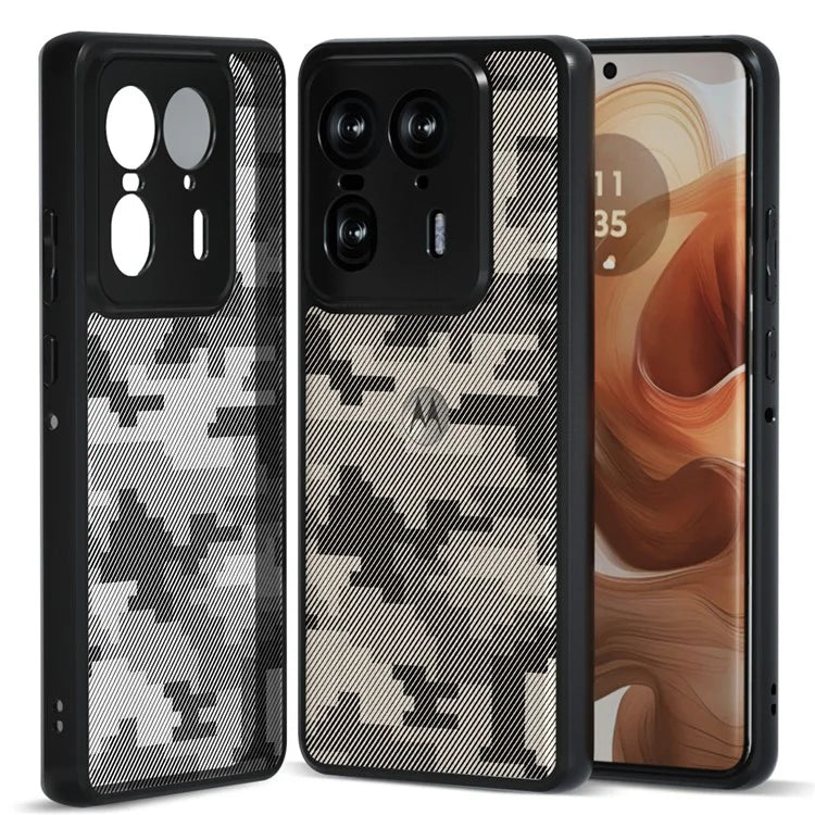 IBMRS For Motorola Moto X50 Ultra 5G / Edge 50 Ultra 5G Case TPU + PC Hybrid Design Phone Cover