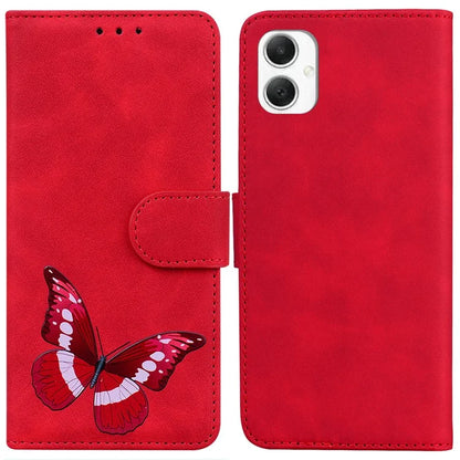 For Samsung Galaxy A06 Stand Case PU Leather Phone Cover Butterfly Printed