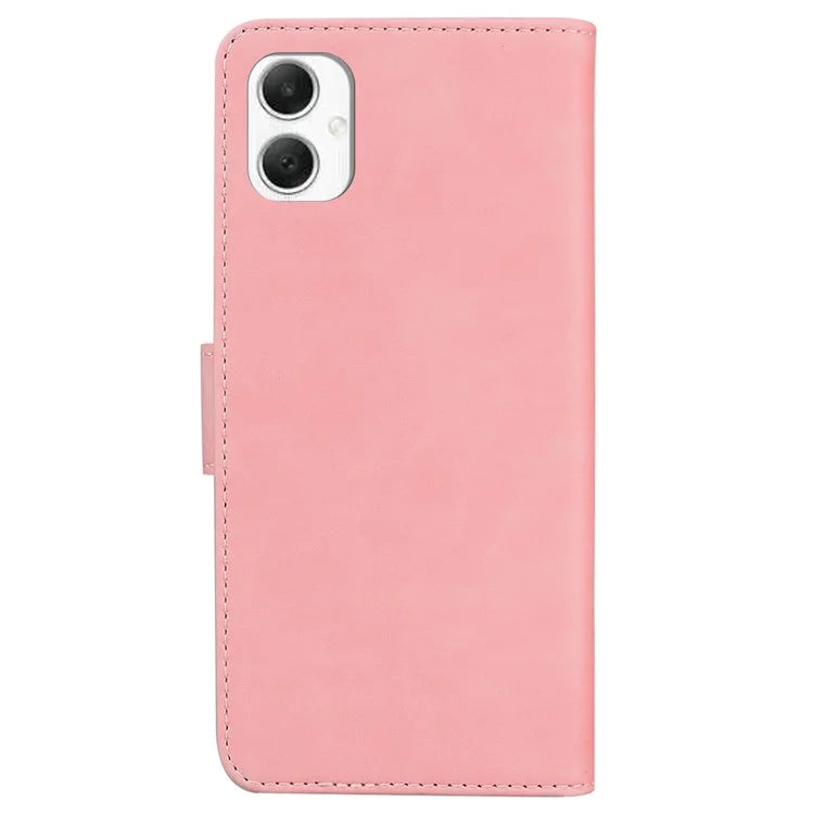 For Samsung Galaxy A06 Stand Case PU Leather Phone Cover Butterfly Printed