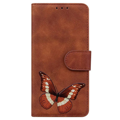 For Samsung Galaxy A06 Stand Case PU Leather Phone Cover Butterfly Printed