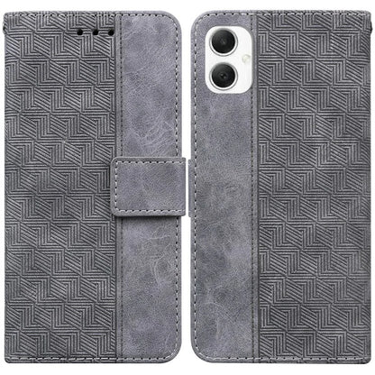 For Samsung Galaxy A06 Case Geometry Pattern Leather Wallet Phone Cover