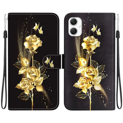 For Samsung Galaxy A06 Wallet Phone Case Anti-Drop Leather Flip Cover Pattern Printing