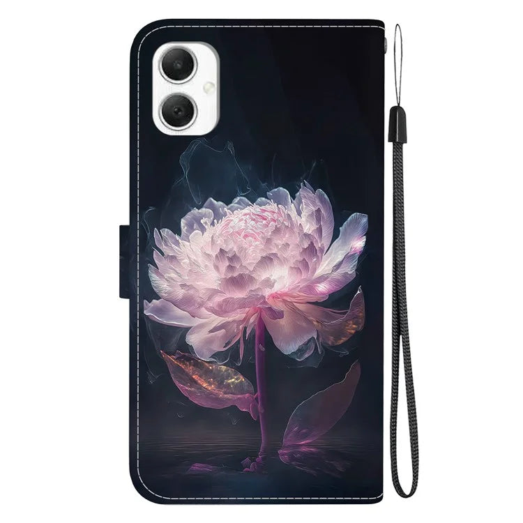 For Samsung Galaxy A06 Wallet Phone Case Anti-Drop Leather Flip Cover Pattern Printing