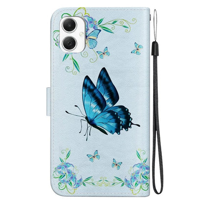 For Samsung Galaxy A06 Wallet Phone Case Anti-Drop Leather Flip Cover Pattern Printing