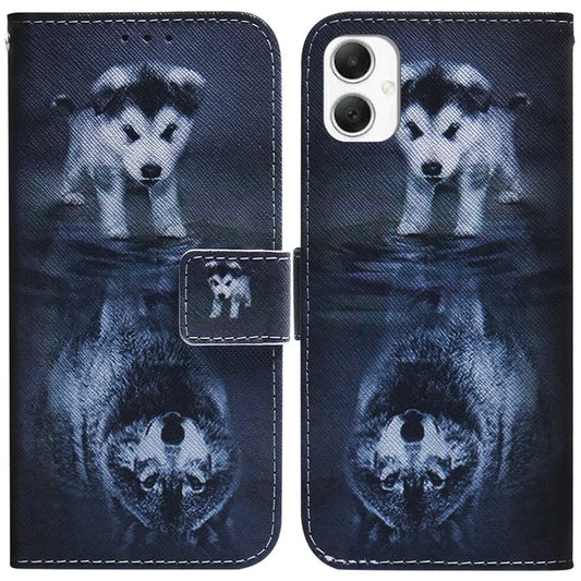 For Samsung Galaxy A06 Wallet Case Pattern Print Leather Phone Cover