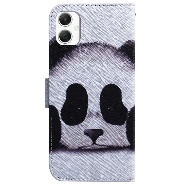 For Samsung Galaxy A06 Wallet Case Pattern Print Leather Phone Cover