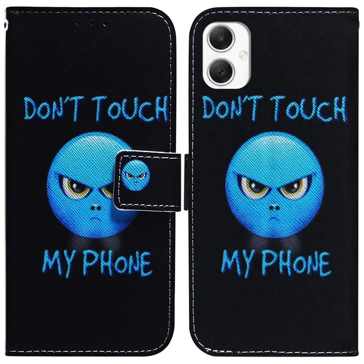 For Samsung Galaxy A06 Wallet Case Pattern Print Leather Phone Cover