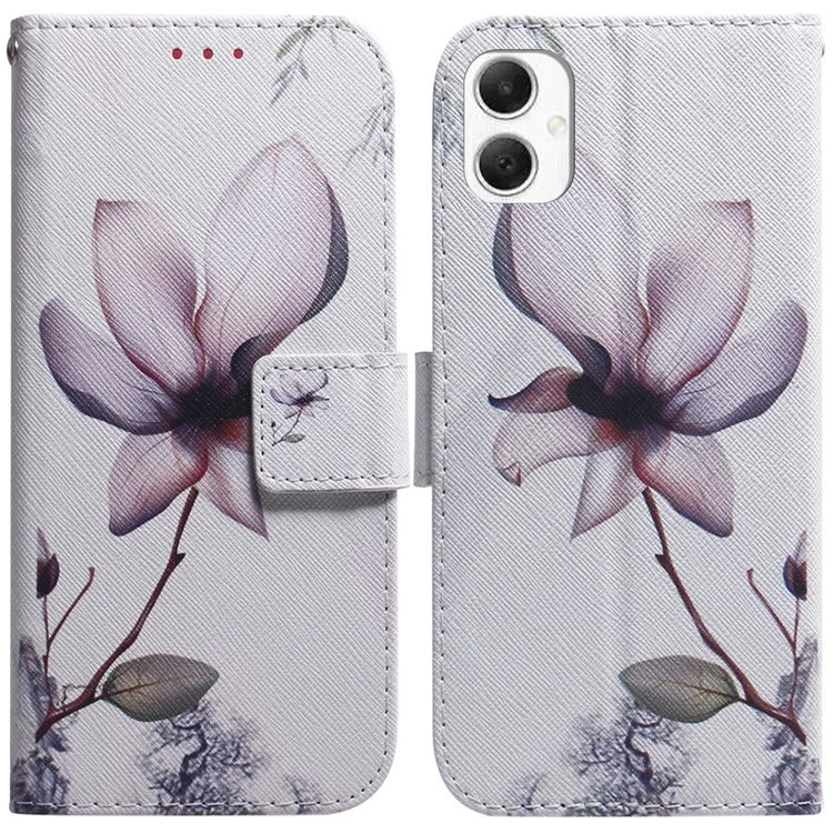 For Samsung Galaxy A06 Wallet Case Pattern Print Leather Phone Cover