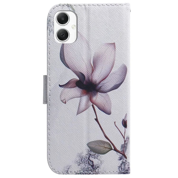 For Samsung Galaxy A06 Wallet Case Pattern Print Leather Phone Cover
