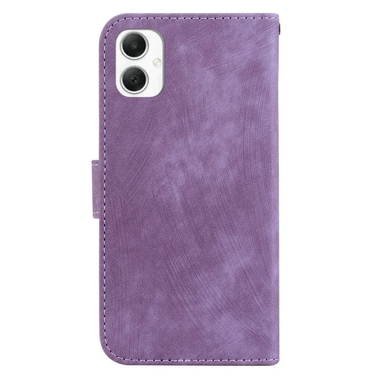 For Samsung Galaxy A06 Wallet Case Tiger Imprint Leather Shockproof Phone Cover