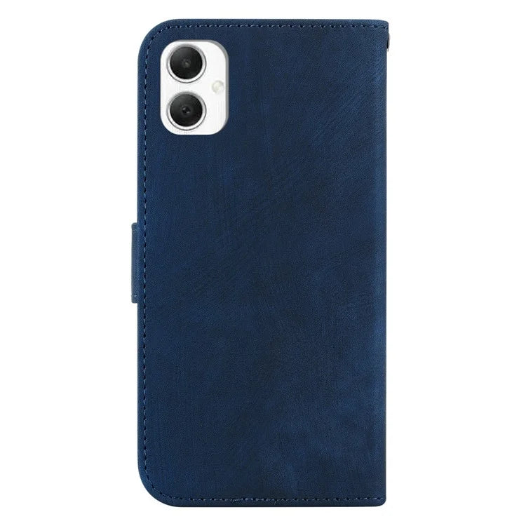 For Samsung Galaxy A06 Wallet Case Tiger Imprint Leather Shockproof Phone Cover