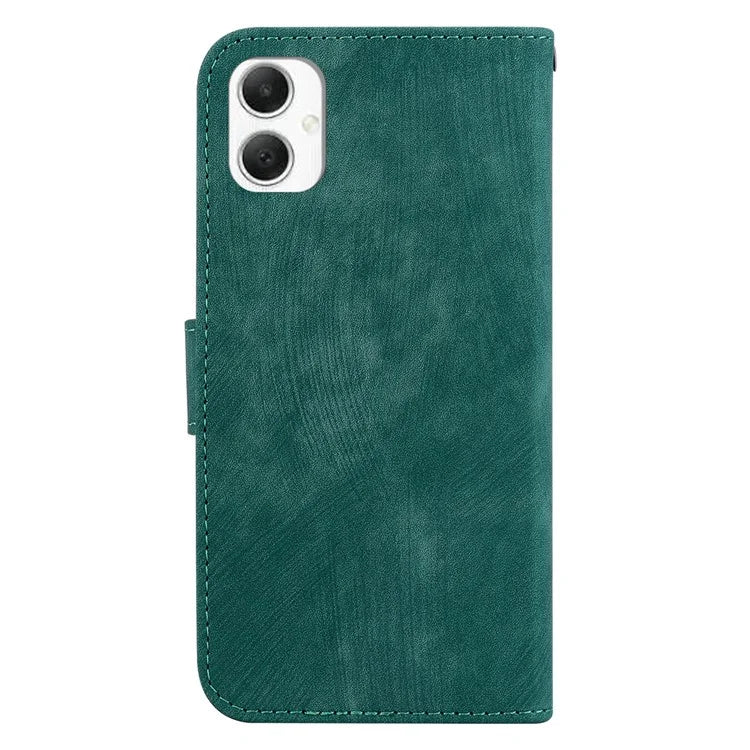 For Samsung Galaxy A06 Wallet Case Tiger Imprint Leather Shockproof Phone Cover