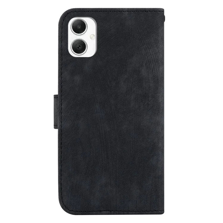 For Samsung Galaxy A06 Wallet Case Tiger Imprint Leather Shockproof Phone Cover
