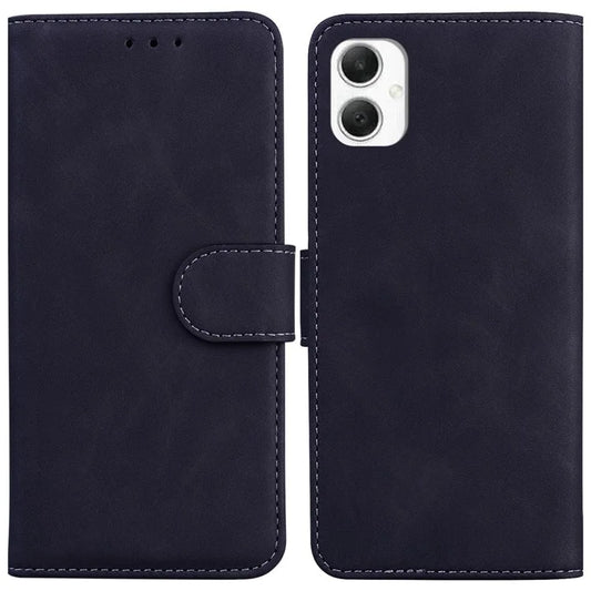 For Samsung Galaxy A06 Case Solid Color Leather Wallet Phone Cover