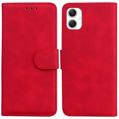 For Samsung Galaxy A06 Case Solid Color Leather Wallet Phone Cover