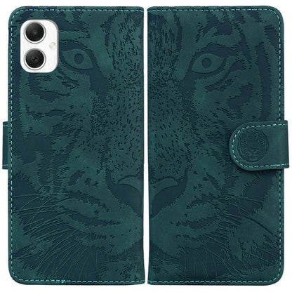 For Samsung Galaxy A06 Case Tiger Imprint Leather Wallet Phone Cover