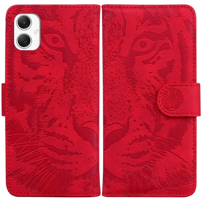 For Samsung Galaxy A06 Case Tiger Imprint Leather Wallet Phone Cover