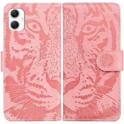 For Samsung Galaxy A06 Case Tiger Imprint Leather Wallet Phone Cover