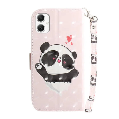 For Samsung Galaxy A06 Case Pattern Printing Leather Wallet Phone Cover