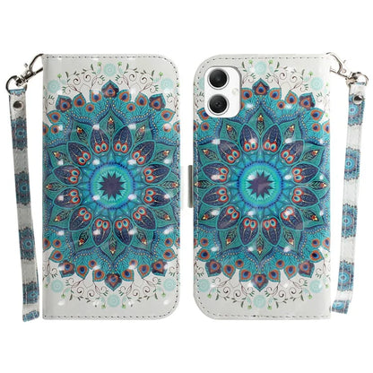 For Samsung Galaxy A06 Case Pattern Printing Leather Wallet Phone Cover