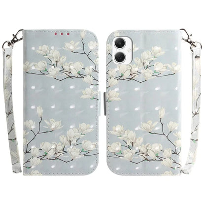 For Samsung Galaxy A06 Case Pattern Printing Leather Wallet Phone Cover