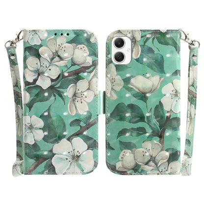 For Samsung Galaxy A06 Case Pattern Printing Leather Wallet Phone Cover