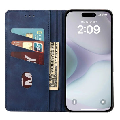 For iPhone 16 Plus Case PU Leather Shockproof Protection Wallet Phone Cover